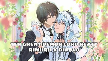 10 Great Demon Lord React To Rimuru X Diablo