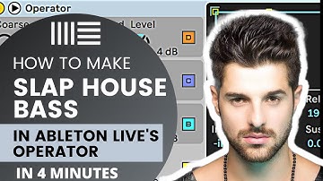 How To Make Slap House Bass In Ableton Live Operator | Slap House Tutorial | Ableton Live 11