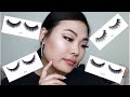 KISS LASH COUTURE FAUX MINK LASHES TRY ON!