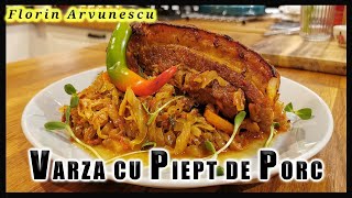 Varza Calita [ Varza Coapta ] cu Piept de Porc - O Reteta mai veche - poate ai ratat-o