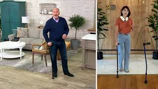 Dynamo Cyclone Cane with CrossBow Balance Technology on QVC screenshot 5