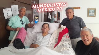 Roberto Chale pasó su cumpleaños con sus compañeros mundialistas de México 70