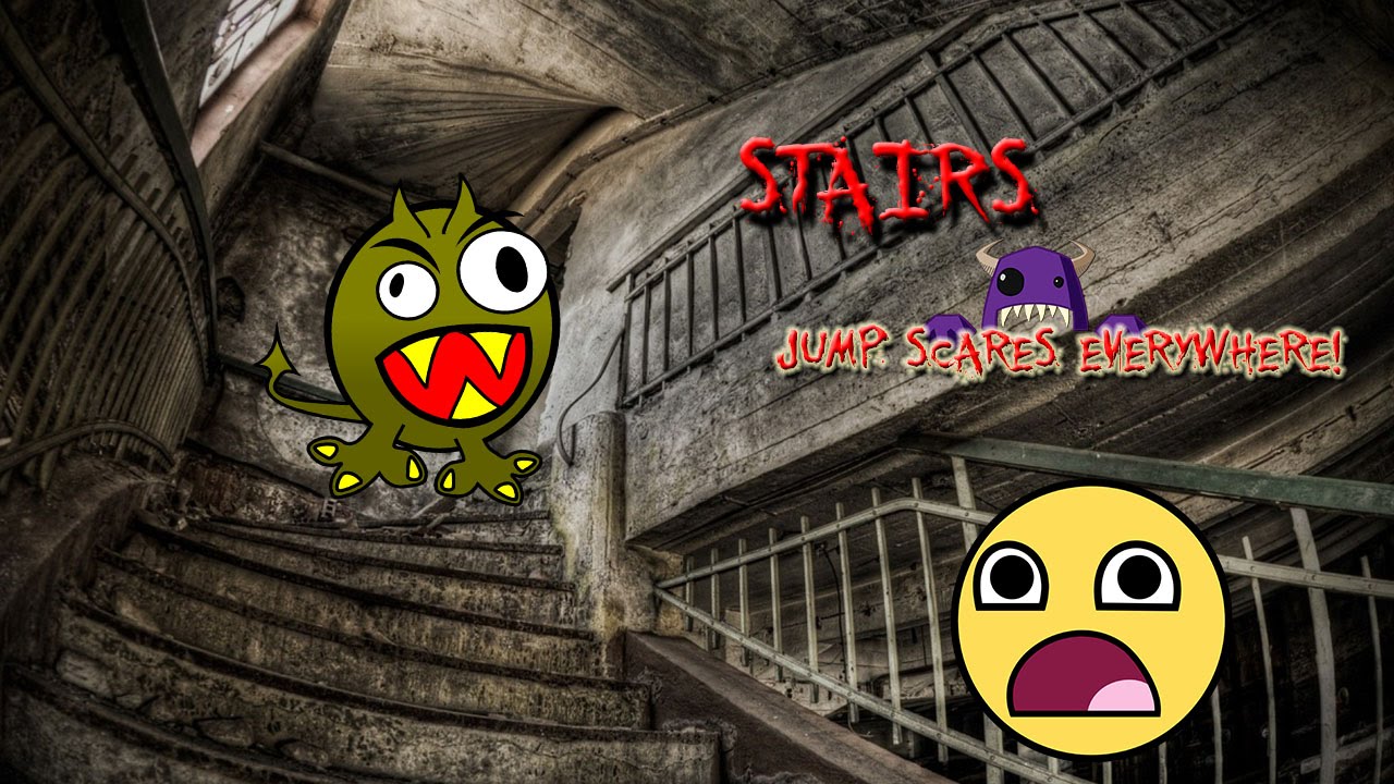 Let's Play Stairs Horror Game ( Part 1 )