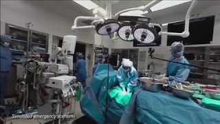 A Virtual Reality Glimpse Of Or Emergency Training