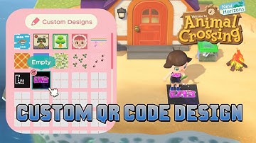 Custom QR Code Design Tutorial - Animal Crossing: New Horizons