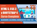 CURSO DE HTML y CSS 【 Banner Animado con CSS 】 ✅ Cap 10