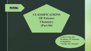 Classification Of Polymers:(Part 04) On The Basis Of Tacticity/Stereochemistry /03 April 2023
