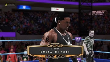 Def Jam Wrestling 2K20 - Busta Rhymes vs Bless - Hunt
