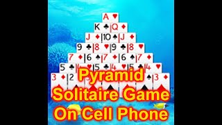 Pyramid Solitaire Game App For Cell Phone screenshot 3