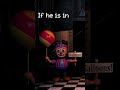 How To Survive Balloon Boy In FNAF 2! #shorts #fnaf #fnaf2 #balloonboy #tutorial