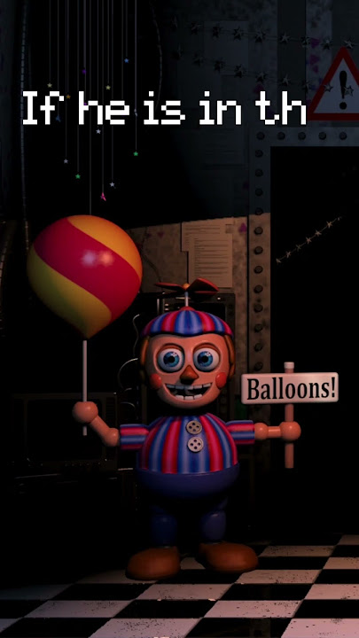 How To Survive Balloon Boy In FNAF 2! #shorts #fnaf #fnaf2 #balloonboy #tutorial