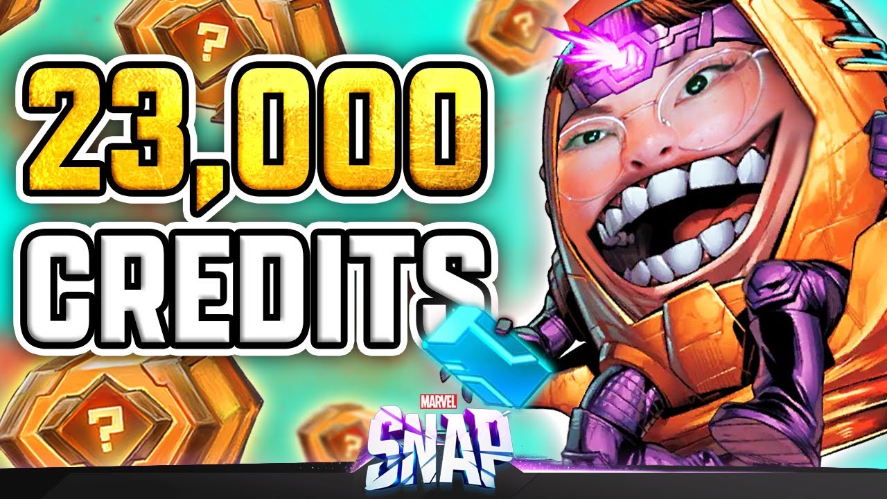 I Spent 23,000 CREDITS in Marvel Snap 🐋