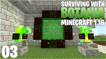 Surviving With Botania 1.16 :: E03 - Portal to Alfheim