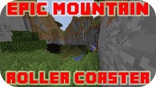 Epic Mountain Roller Coaster [10min] [Minecraft] [Map by Pezcraft] [HD] screenshot 5