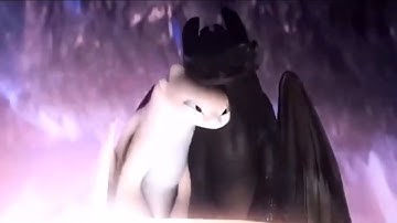 Toothless X Lightfury—Dont leave me alone
