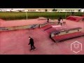 Phantom 3 filming tricks over a skatepark - DronAlb