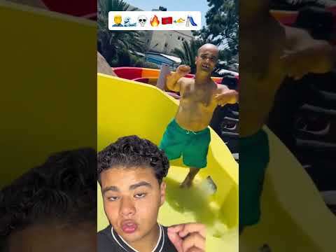 كان متخو فا من الهبوط في الطوبوكو ولكن عمل اكسبلور سباحة  