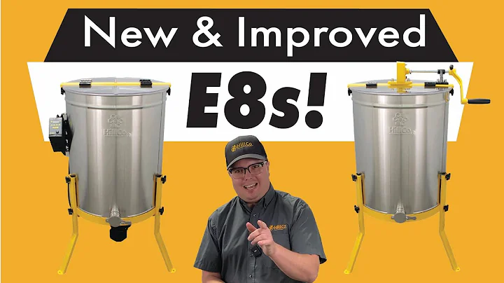 The Ultimate Hobbyist Honey Extractor | Meet the New HillCo E8s