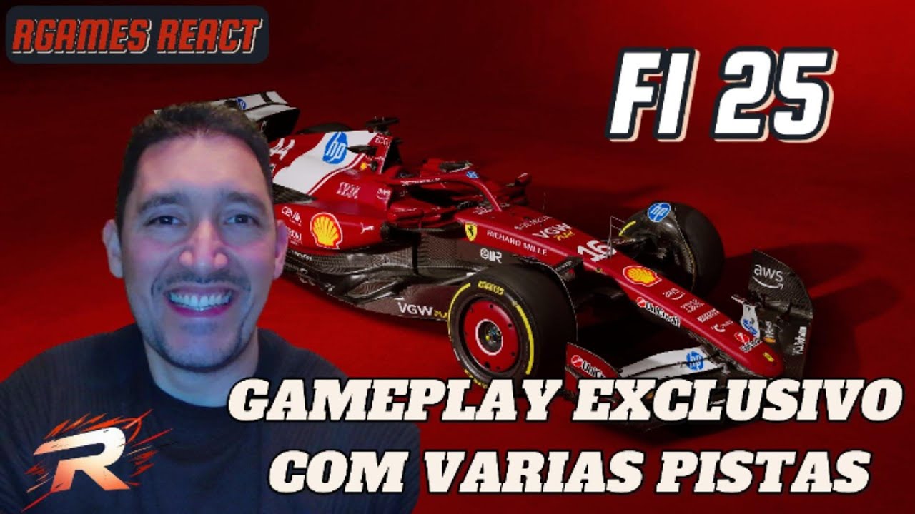 Rgames React F1 25 - YouTube