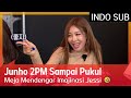 Junho 2PM Sampai Pukul Meja Mendengar Imajinasi Jessi 🤣 #TheSixthSense2 🇮🇩INDO SUB🇮🇩