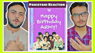 HAPPY BIRTHDAY ARMY | PAKISTANI REACTION ON BTS | ARMY SPECIAL FAN EDITS