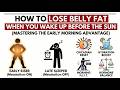 How To Lose Belly Fat When You Wake Up Before The Sun (The Dark Morning Protocol)