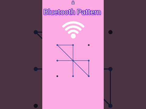 Bluetooth Password Pattern