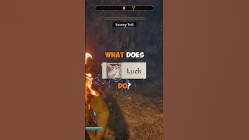 what LUCK does in OBLIVION REMASTERED