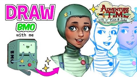 BMO - Adventure Time [Cozy Paint tool sai 2 speedpaint] 