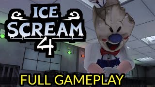 Ice Scream 4 Rod's Factory Full Gameplay Ghost Mode Part 1 