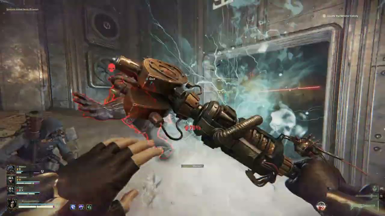 Psyker - Voidstrike Force Staff - Auric Damnation - Darktide