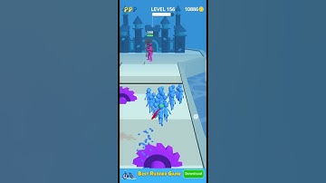 JOIN CLASH 3D : LEVEL 156 GAME PLAY (iOS and Android) @short