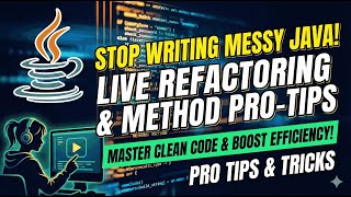 Celebrity 🔴Stop Writing Messy Java! Live Refactoring & Method Pro-Tips Profile