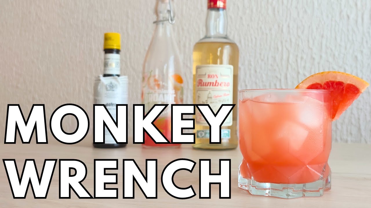 Monkey Wrench EASY Rum Cocktail YouTube