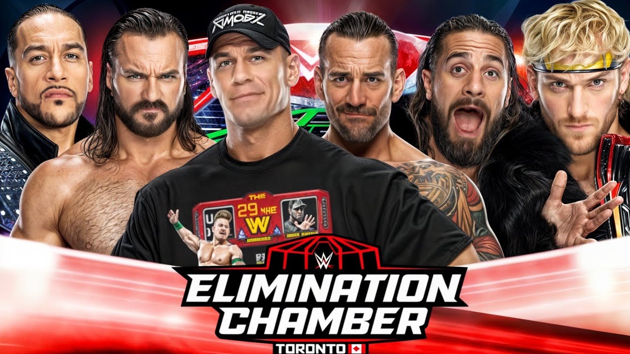 WWE Men's Elimination Chamber 2025 Full Match | WWE Elimination Chamber ...