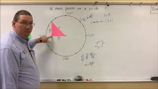 16 Main Points on a Circle - Middle Diagonals - Mr. Ryan