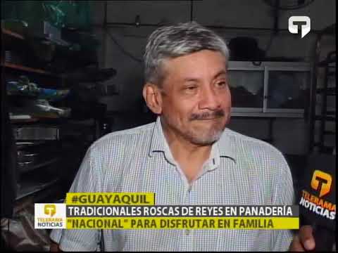 Tradicionales Roscas de Reyes en panadería Nacioanl para disfrutar en familia