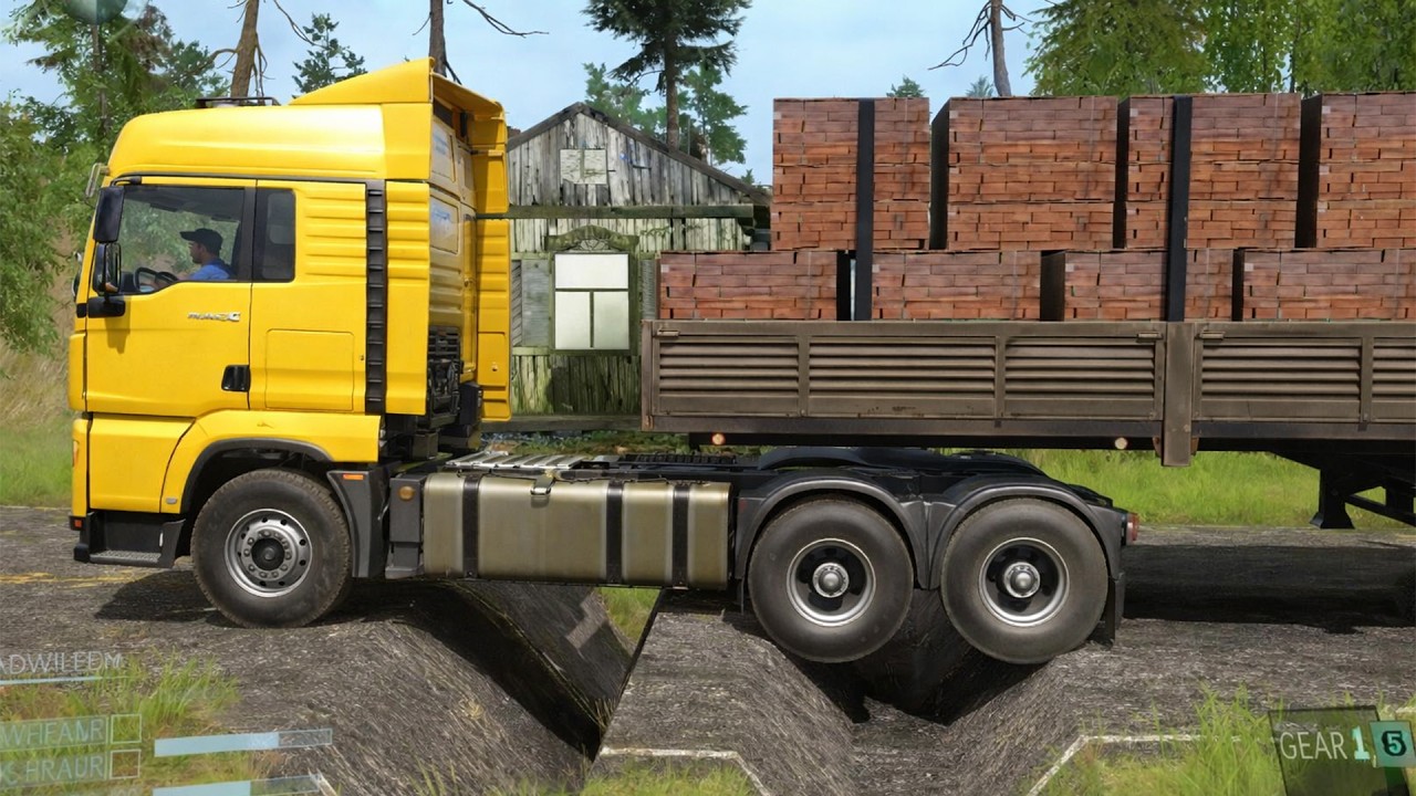 Truck vs The World’s Most Dangerous Roads  MudRunner #MudRunner