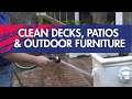 Clean decks, patios and outdoor furniture | 30 SECONDS Cleaners Clean decks, patios and outdoor furniture | 30 SECONDS Cleaners