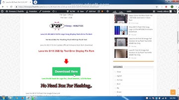 Lava Iris 88 S118 Flash File Sp Tool Error And Hang Logo Fixed Firmware Download