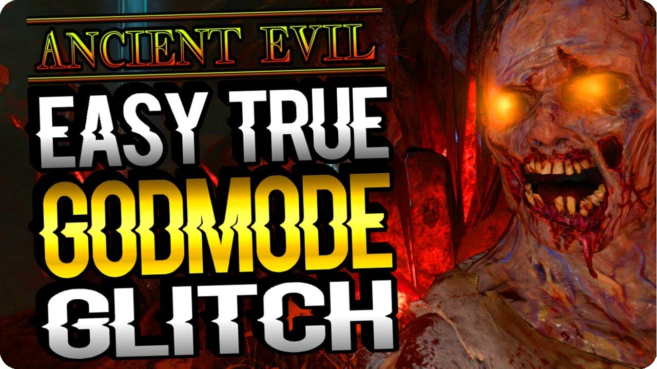 BO4 Zombie Glitches: True GODMODE Glitch On Ancient Evil - Black Ops 4 Zombie Glitches