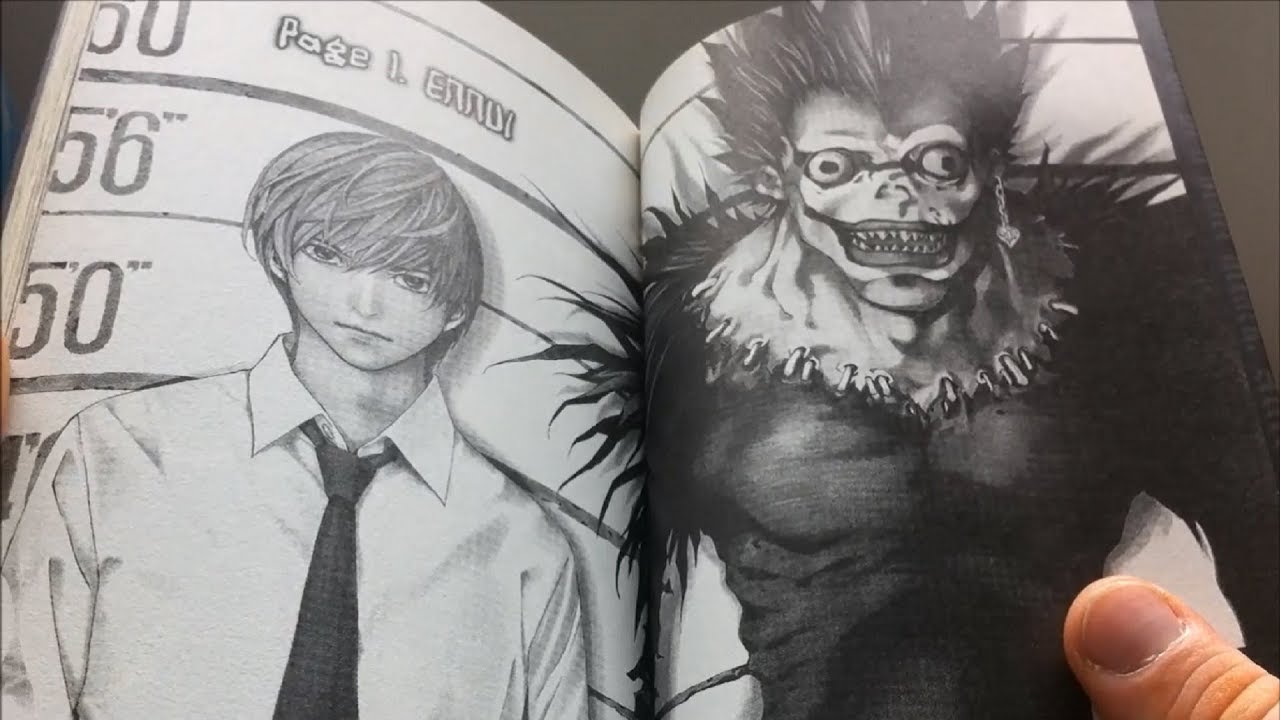 Lecture de Death Note (Chapitre 1) - ASMR Français