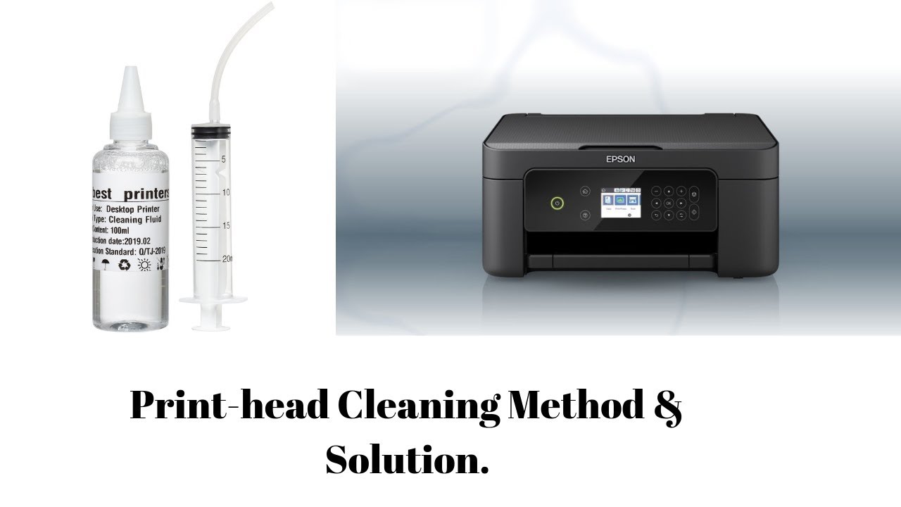 Epson XP 4100 How To Clean Printhead YouTube