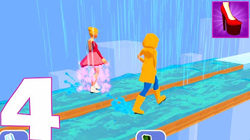 Shoe Race  New Update Gameplay Walkthough All Level 27 - 35 (iOS,Android) Part 4