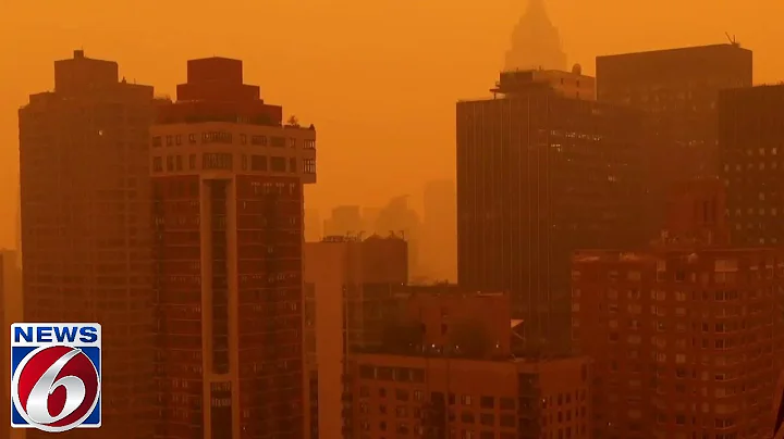 Smoky skies from Canadian wildfires impacting air quality for millions