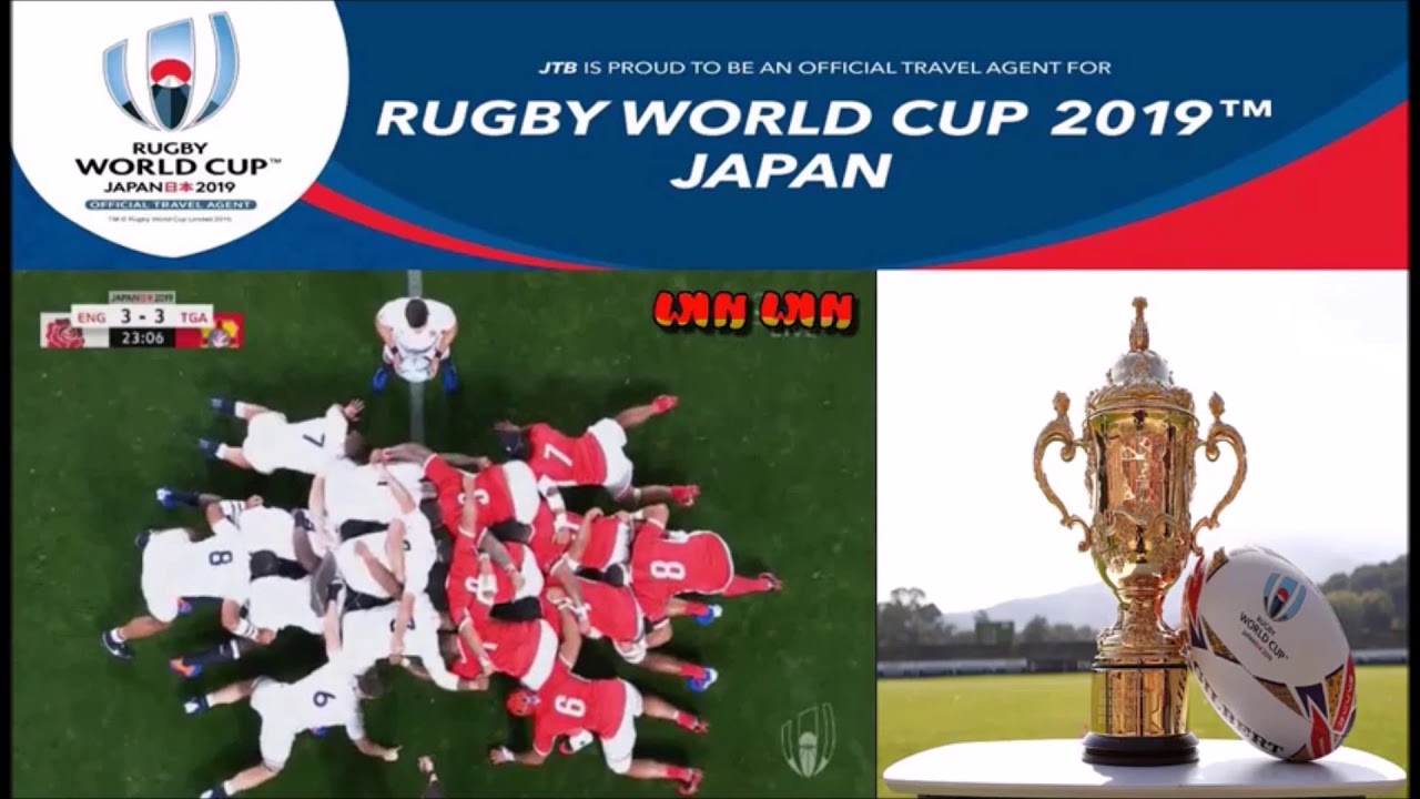 Rugby World Cup 2019 Japan - Anglicko Vs. Tonga 35 : 3 - YouTube