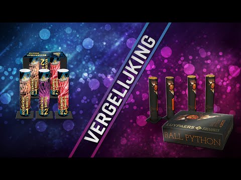 Eccentric Shots & Ball Python Vergelijking