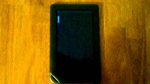 nook color blue wave boot animation