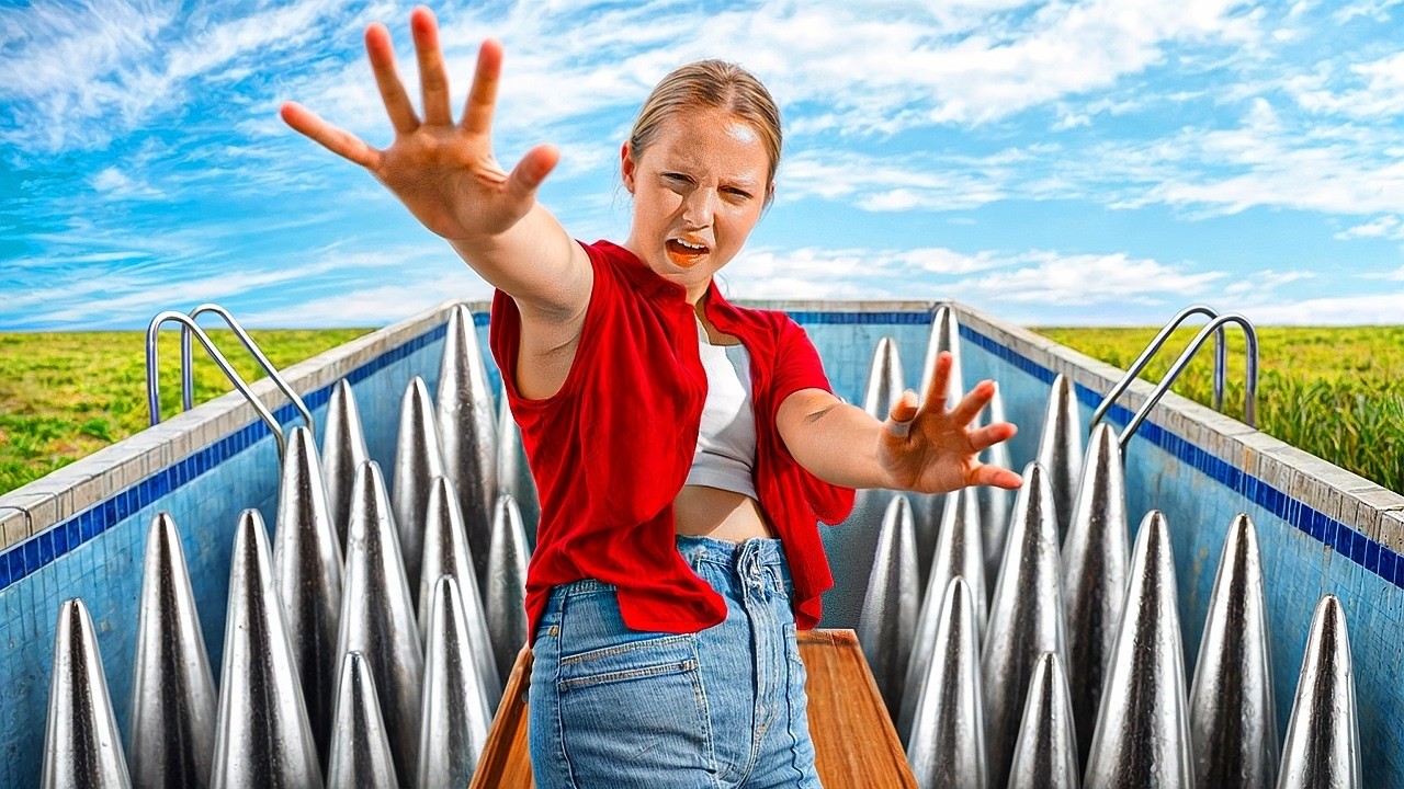 A HALÁL MEDENCE! Mi történt a medencével Amelka házában? Horror történetek