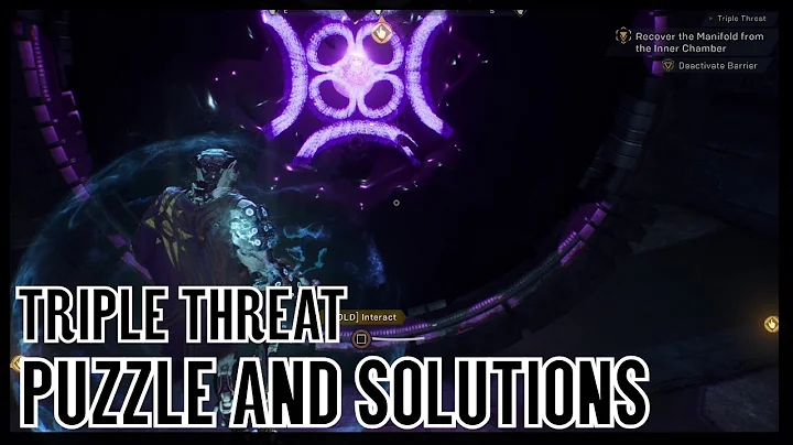 Anthem How to Solve the Threat Triple Puzzle and Solutions